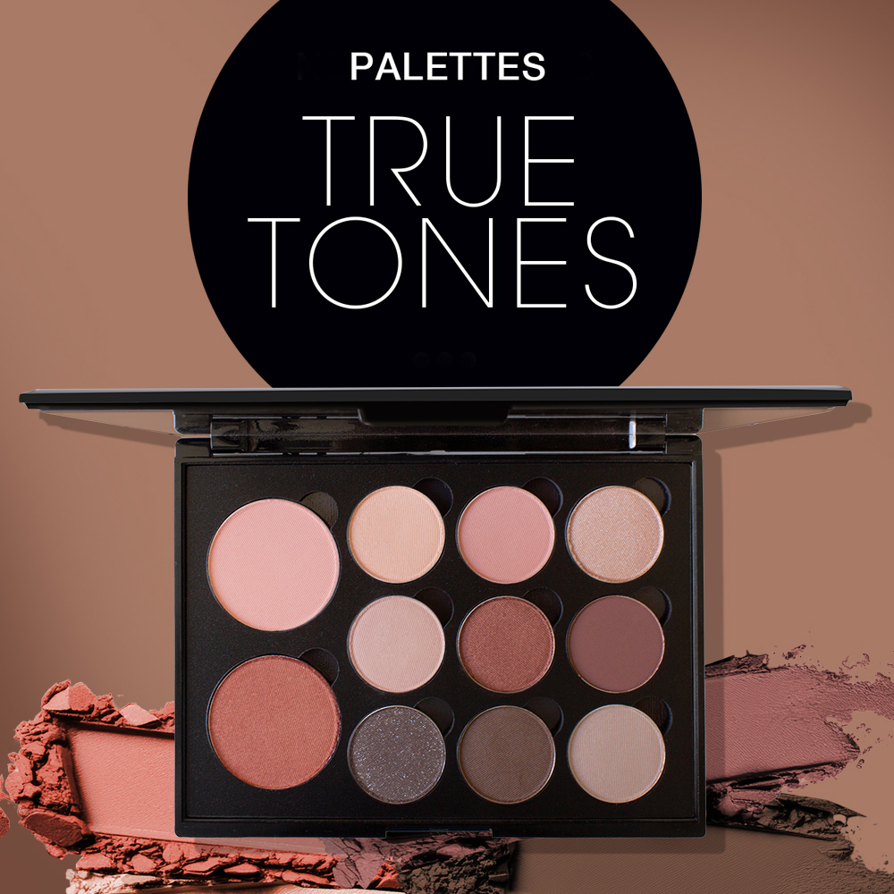 9 Eye Shadow and 2 blush palettes all Triple Milled