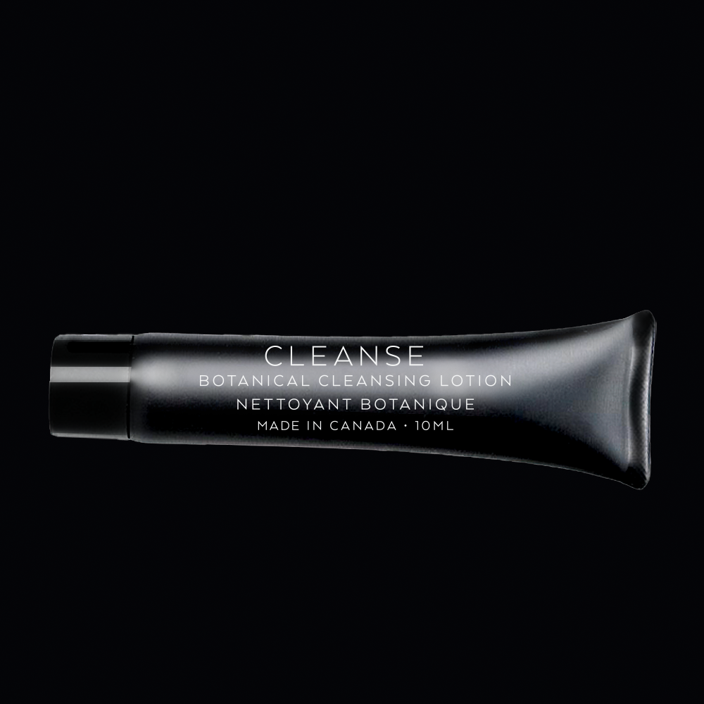 Cleanse, botanical cleansing lotion sample size